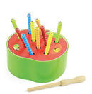 Montessori Educational Wooden Toys Training Clip Ball Sorters Toys For Children 2-6 Years Activity Board Fishing Game Baby Toys