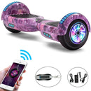 Hoverboard 6.5 Inch Bluetooth Speaker Self Balancing Electric Scooters LED Lights Smart Two Wheels Hover Board Key For Kids Gift