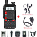 BaoFeng Walkie Talkie UV 10R V2 Two Way CB Radio Transmitter Long Range UV-10R 128CH VHF UHF 136-174Mhz 400-520Mhz Dual Band