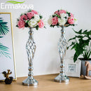 ERMAKOVA Flower Arrangement Stand Vase Pillar Candle Holders Wedding Party Dinner Centerpiece Event Restaurant Hotel Decoration