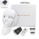 Led Facial  Mask For Face Fashion Photon Therapy Face Mask Machine Light Therapy Acne Mask Neck Beauty Led Mask For Face Women