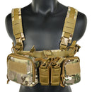 CS Match Wargame TCM  Chest Rig Airsoft Tactical Vest Military Pack Magazine Pouch Holster Molle System Waist Men Nylon
