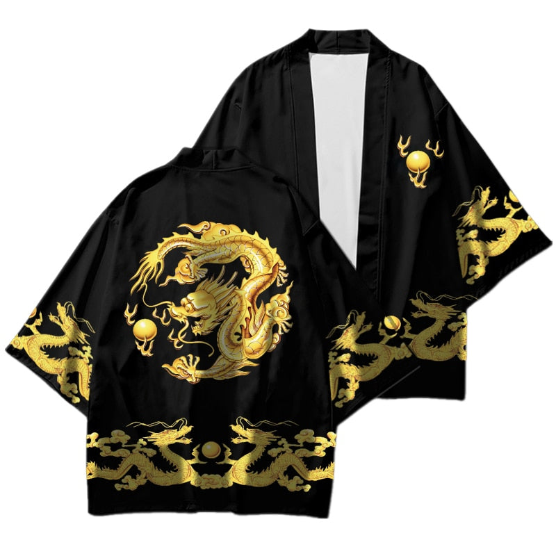 Primavera otoño japonés tradicional Haori Samurai Oriental Yukata ropa кимоно японский стиль ropa de calle diaria de alta calidad