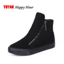 2022 Winter Snow Boots Women Winter Shoes Zip Warm Plush for Cold Winter Fashion Women&