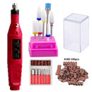 Professional Manicure Machine Electric Nail Drill Bits Accessories Kit Set Diamond Pedicure Mill Milling Cutter for Manicure
