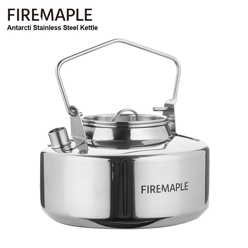 Fire Maple Antarcti Stainless Steel Backpacking Camping Kettle Bushcraft Gear Outdoor Durable Teapot High Quality S304 1L 295g