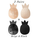 BH rückenfreier trägerloser unsichtbarer BH für Frauen, selbstklebend, kabellos, Bralette, Brust, klebriger Silikon-BH, sexy Frauen, Brustwarzenabdeckung