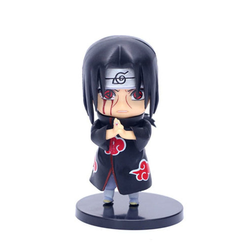 Naruto GK figura de acción Shippuden Anime modelo Uzumaki Uchiha Itachi Akatsuki estatua de PVC juguetes coleccionables muñeca Figma para niños