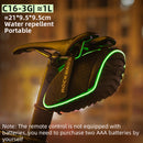 ROCKBROS Bicycle Saddle Bag 3D Shell Rainproof Reflective Shockproof Cycling Bike Tube Rear Tail Seatpost Bag Bike Accessories