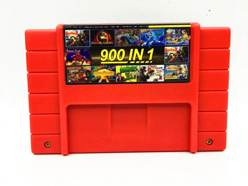 Super DIY Retro 900 in 1 Pro Game Cartridge für 16-Bit-Spielekonsolenkarte China-Version