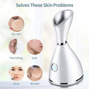 Nano Ionic Facial Steamer Facial Deep Cleaning Hot Steamer Cleaner Face Sprayer Machine Beauty Face Steaming Device Facial Steam