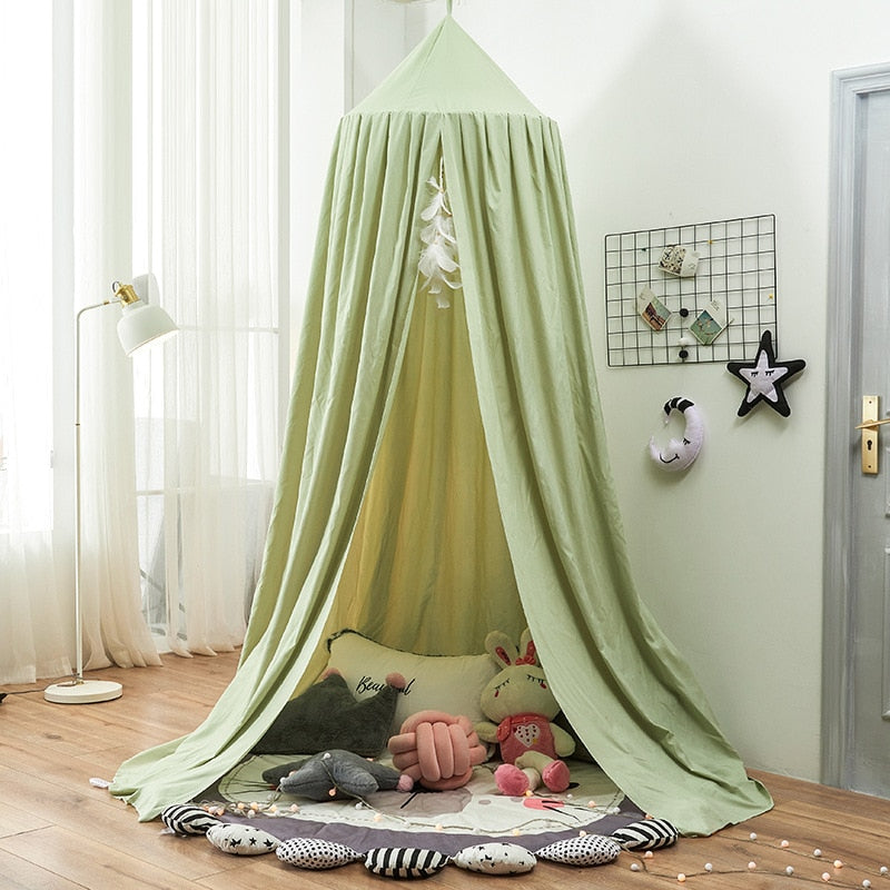 Baby Canopy Mosquito Children Room Decoration Crib Netting Baby Tent Viscose fiber Baby Mosquito Net Photography Props