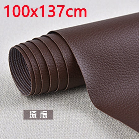 50/100x137cm Self Adhesive PU Leather Fabric Patch Sofa Repairing Patches Stick-on Leather PU Fabrics Stickers patches Scrapbook