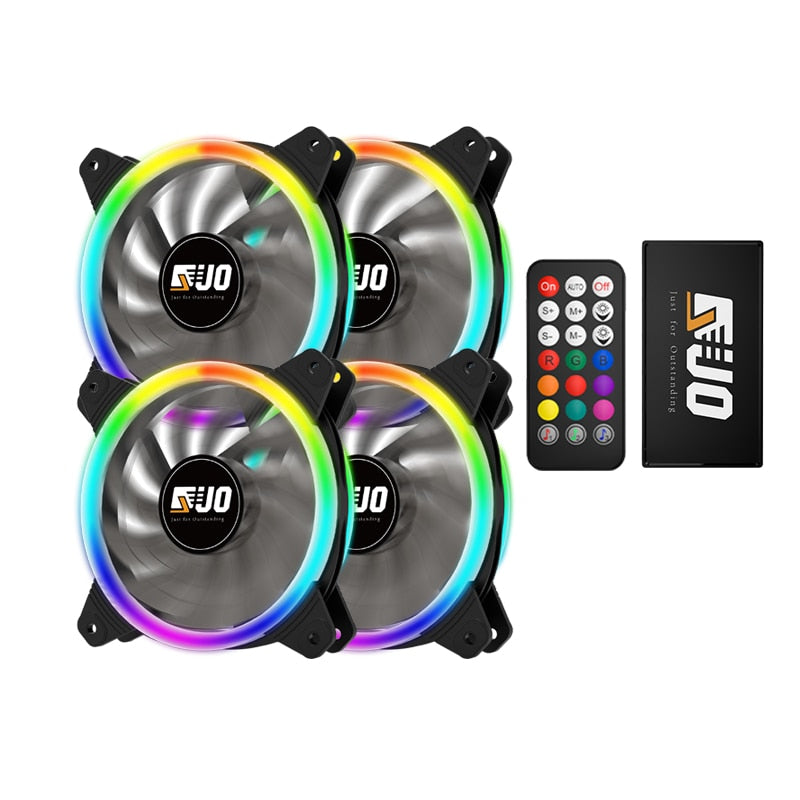 PC-Gehäuselüfter RGB 120 mm AURA SYNC 5 V/3-polig Leiser CPU-Kühler-Sets Lüfter 6-poliger CPU-Kühler Passen Sie Lüfterfarbe und -geschwindigkeit an