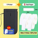 Niimbot Portable Thermal Label Printer Pocket Mini Wireless Barcode Printer Bluetooth Connection For Mobile Phone Android iOS Ho