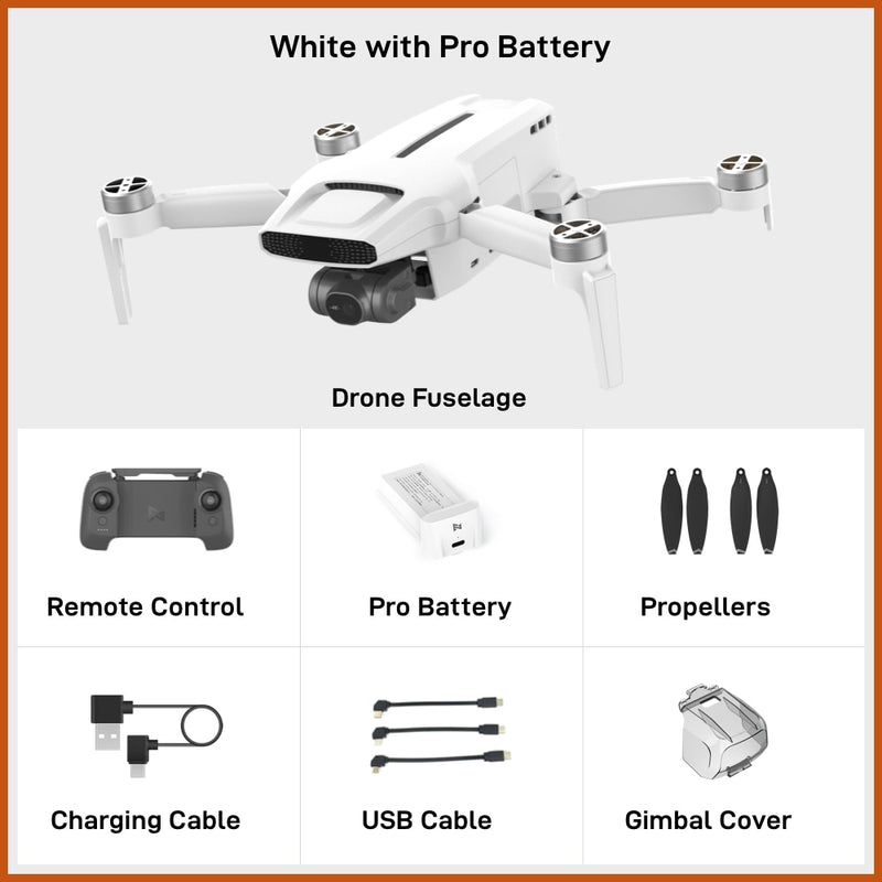 FIMI X8 Mini Camera Drone de menos de 250g drones 8km 4k mini drone profesional palabra estreno del 6 al 8 de abril al mejor precio de abril