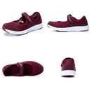 Ultra Light Mesh Flat Shoes For Women Shallow Mary Janes Casual Shoes Comfort Walking Shoes Ladies Tennis Sneakers Plus Size