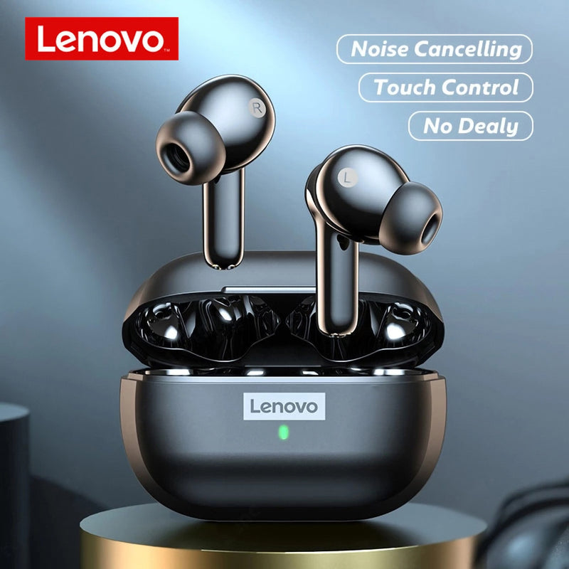 Lenovo LP1S Tws Sports Wireless Headset Stereo Earbuds HiFi Music With Mic Bluetooth Earphone 5.0 For Android IOS Smartphone