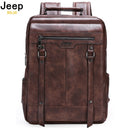 JEEP BULUO Trend Casual Laptop Bags High Capacity Feature Backpack Computer New Men&