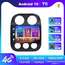 Radio de coche NAVISTART para Jeep Compass Patriot 2010-2016 autorradio estéreo 2 Din reproductor navegación GPS Carplay DSP OBD sin reproductor de CD