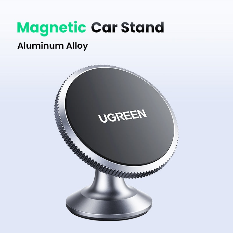 Ugreen Magnetic Phone Holder for iPhone 13 12 Samsung Xiaomi Car Holder for Phone for Dashboard Mobile Phone Holder Stand