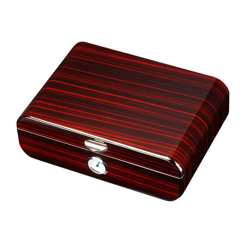 GALINER Cedar Wood Cigar Humidor De Puros Luxury Big Humidor Box Home Cigar Case W / Higrómetro Humidificadores