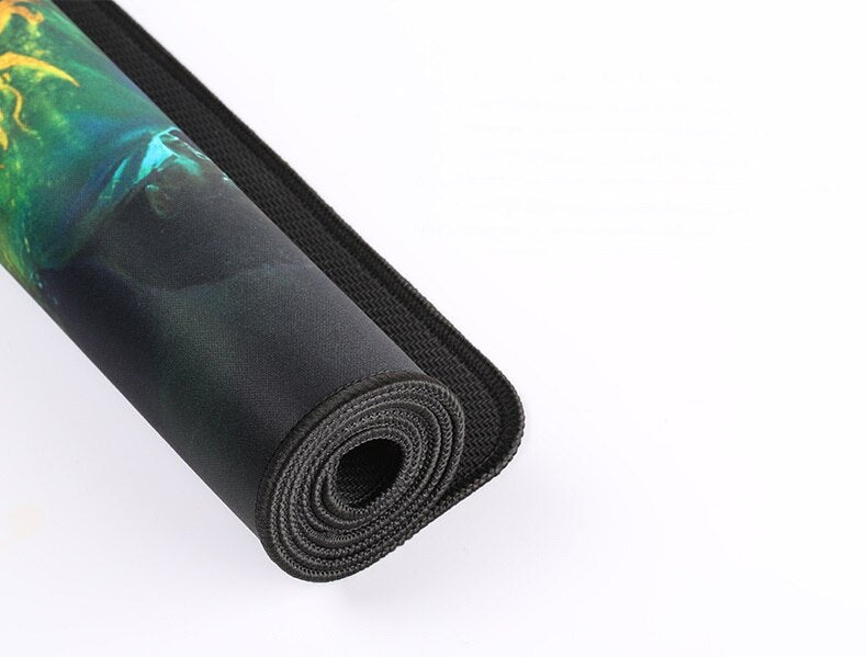 Rakoon Large Gaming Mouse Pad Anti-slip PC Computer Gamer Mousepad Locking Edge Natural Rubber Big Mouse Mat for CS GO LOL DOTA2