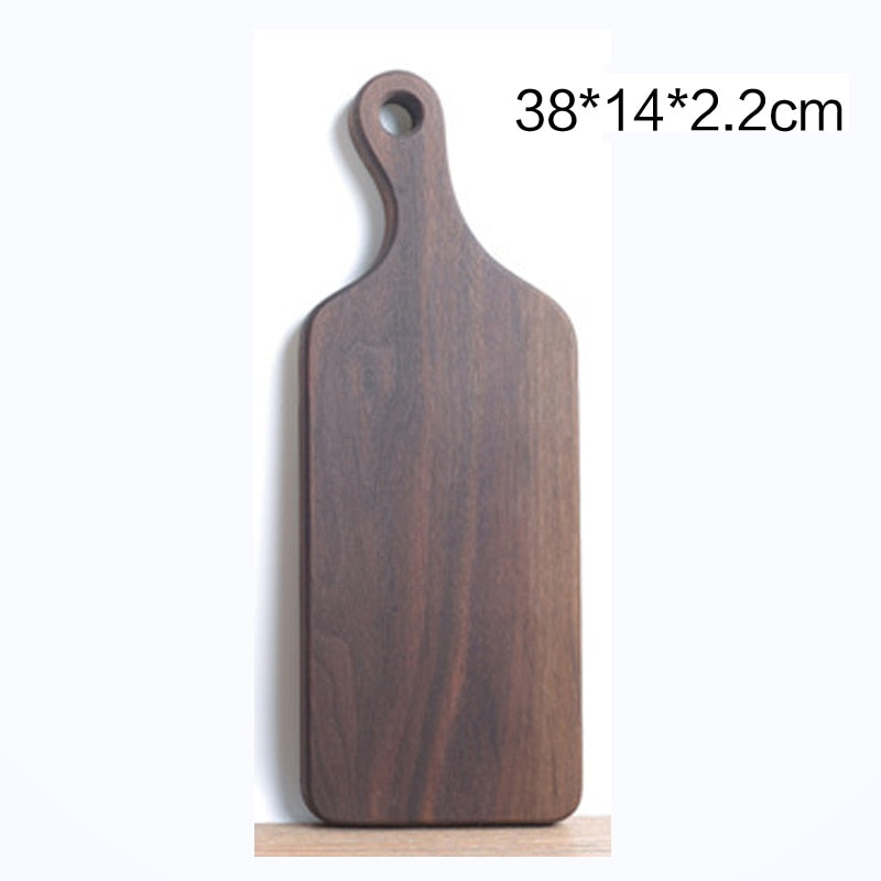 Black Walnut Wood Kitchen  Cutting Board Solid Wood Rootstock Lacquerless Fruit Chopping board Kitchen wooden cutting board