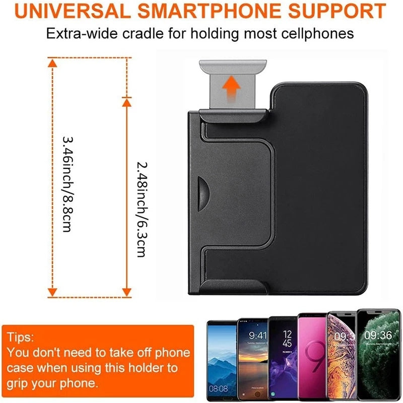 Ulanzi CapGrip Wireless Bluetooth Smartphone 1/4 Screw Selfie Booster Handle Grip Phone Stablizer Stand Holder Shutter Release