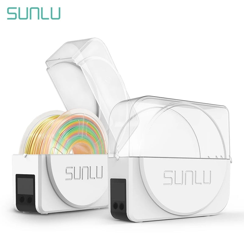 SUNLU 3D-Filament-Trocknungsbox S1 Halten Sie das Trocknen während des Druckens aufrecht Timing-Funktion Temperatur einstellbares LCD-Display Beobachtbare obere Abdeckung