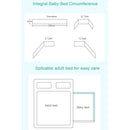 Baby Crib Bumper Cotton Thicken One-piece Crib Around Cushion Cot Protector Pillows Newborns Room Bedding Decor room decoration