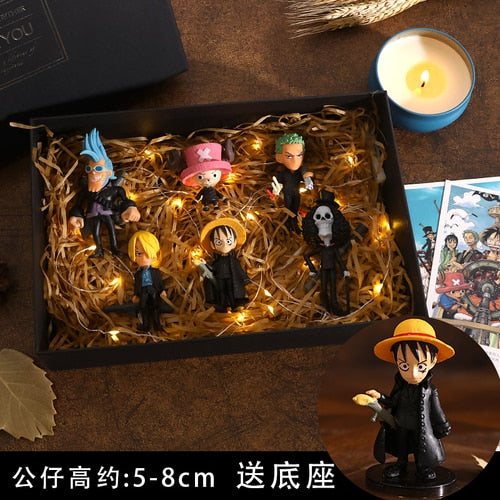 Complete Set of Toy Naruto Hand Made Model Gift Box Uzumaki Naruto Uchiha Sasuke Kakashi