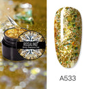 ROSALIND Gel Nail Polish Set Shiny Platinum Nails Art For Manicure Nail Gel Lak UV Colors Top Base Coat Primer Hybrid Varnishes