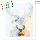 CHENISTORY Frame Deer Animals DIY Painting By Numbers Wall Art Picture HandPainted Oil Painting For Home Decor Artwork 40x50cm