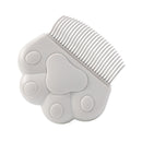 Cepillo de masaje para mascotas Mango en forma de concha Herramienta de masaje para el cuidado de mascotas para eliminar los pelos sueltos solo para gatos Suministros para mascotas