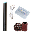 Electric Portable Manicure Machine Set Led Mini Nail Drill Pen Bits Cutter for Removing Gel Varnish Nail Pedicure Grinding Tools