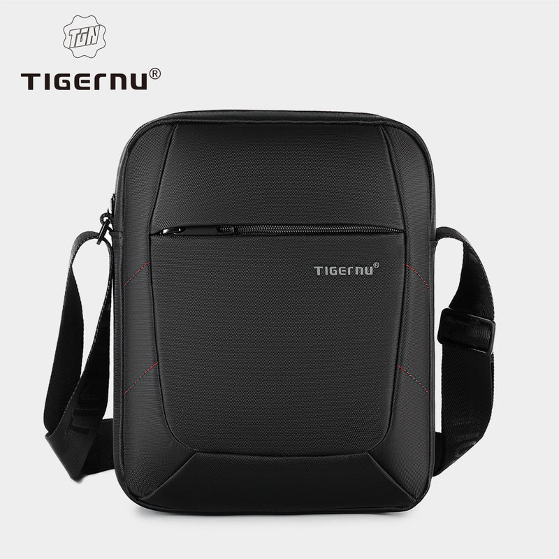 Marca Tigernu, bolso de hombro para hombre, bolso de mensajero para hombre, bolsos negros de 10 pulgadas para hombre, bolsos cruzados, bolso pequeño, bolso informal de negocios