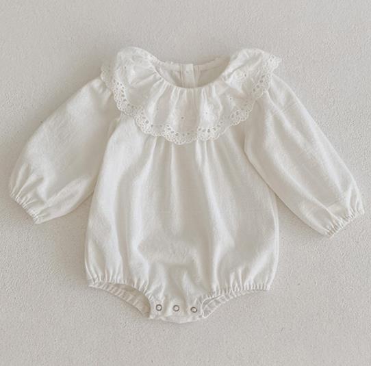 Niedliche Herbst Winter Infant Baby Mädchen Bowknot Strampler Kleidung Kinder Mädchen Langarm Strick Strampler Kleidung