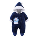 LZH Baby Winter Clothes For Newborn Baby Girl Boy Overall Winter Romper For Baby Jumpsuit Kids Christma Costumes Infant Clothing