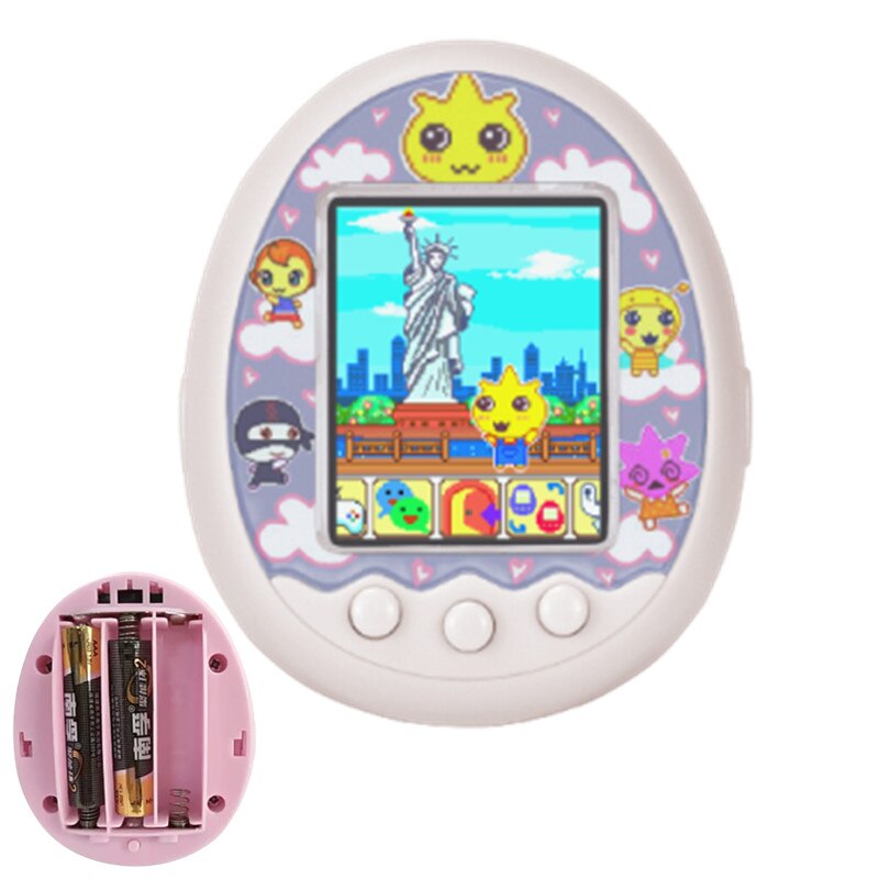 Tamagotchi Mini Electronic Pets Toys for Children Color Screen Interactive Virtual Pets Toys Kids Nostalgic Game Toys Kids Gift