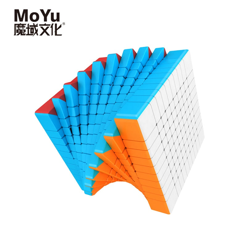 MoYu Meilong 6x6 7x7 9x9 8x8 Rubix Cubo mágico húngaro 3x3 magnético Rubick antiestrés velocidad rompecabezas juguete cubo mágico profesional