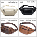 MVA Genuine Leather Belt Bag Women's Waist Bags For Women Fanny Pack Female Waist Pack Belt Waist Bag Woman Phone Bags Bumbag