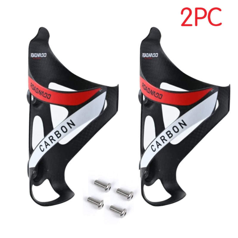 1PC/2PC Bicycle Bottle Holder Full Carbon Road Bike Water Bottle Cage Lightweight Mountain MTB Bottle Holder Bike Accessories