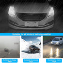 ANMINGPU 1pair Sequential DRL LED Strip Turn Signal Light Yellow Bright Flexible Drl Led Daytime Running Light for Car Headlight