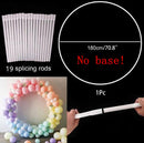 Plastic Balloon Arch Ring DIY Background Holder Circle Ballon Column Base Baby Shower Birthday Wedding Party Decor Bridal Shower