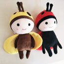 Creative Cartoon Ladybug Stuffed Children Plush Toy Birthday Gift