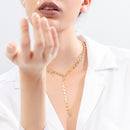 ENFASHION Hollow Heart Choker Necklace Women Gold Color Stainless Steel Cute Necklace Fashion Femme Jewelry Dropshipping P193054