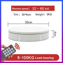 360° Booth Rotating Machine Turntable Display Backdrop Stand Photography Accessories Shooting Quiet Remote Photo Studio Camera