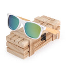 BOBO BIRD Quadratische Vintage-Sonnenbrille für Herren Damen Holz Sonnenbrille 2022 Retro Polarisierte Brille lunette de soleil femme