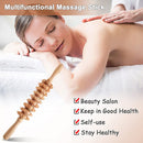 Tcare 7Pcs/Set Wood Therapy Massage Gua Sha Tools, Maderoterapia Colombiana, Lymphatic Drainage Massager Roller Therapy Cup New